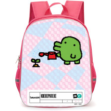 Tamagotchi Kuchipatchi Backpack School Bag StudentPack - Kuchipatchi Chase Card Poster