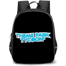 Roblox Theme Park Tycoon 2 Backpack School Bag StudentPack - Roblox Theme Park Tycoon 2 Game Logo Sticker