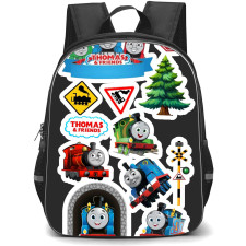 Thomas and Friends Backpack School Bag StudentPack - Character Collage Sticker Cartoon Art