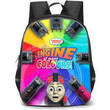 Thomas and Friends Backpack School Bag StudentPack - Character Rainbow Cartoon Art Poster