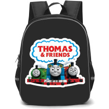 Thomas and Friends Backpack School Bag StudentPack - Character Series Wordmark Sticker Art