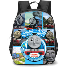 Thomas and Friends Backpack School Bag StudentPack - Gordon Avatar Smurk Collage Cartoon Art