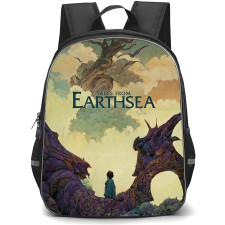 Tales of Earthsea Backpack School Bag StudentPack - Tales Of Earthsea Fantasy Tree Official Anime Poster