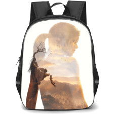 Tomb Raider Backpack School Bag StudentPack - Lara Avatar Back Silhouette Art