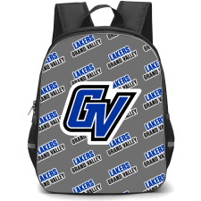 Grand Valley State University Lakers Backpack StudentPack - Grand Valley State University Lakers College Football Medley Monogram Wordmark