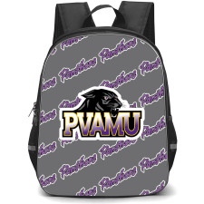 Prairie View A&M Panthers Backpack StudentPack - Prairie View A&M University Panthers College Football Medley Monogram Wordmark