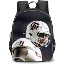 NCAA Nic Scourton Texas A&M Aggies Football College University Backpack School Bag StudentPack - Texas A&M Aggies Nic Scourton Side Profile