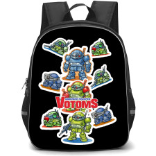 Armored Trooper VOTOMS ATM 09 ST Scopedog Backpack School Bag StudentPack - ATM 09 ST Scopedog Chibi Series Sticker