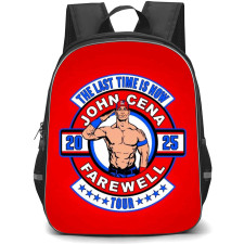WWE John Cena Backpack School Bag StudentPack - John Cena Farewell Vector Art Portrait Poster