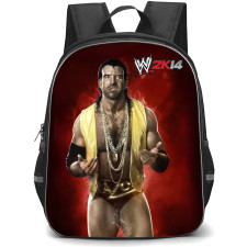 WWE Razor Ramon Backpack School Bag StudentPack - Smirk Fierce Portrat Red 2k14 Poster