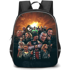 WWE Backpack StudentPack - WWE Wrestling Poster Sunset Background