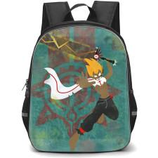 Wakfu Sir Percedal Of Sadlygrove Backpack School Bag StudentPack - Wakfu Sir Percedal Of Sadlygrove Minimalist Illustration Art Poster