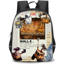 Wall E Backpack StudentPack - Wall E Working To Dig You Out Collage Poster