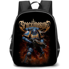 Warhammer 40K Space Marines Backpack School Bag StudentPack - Spacemarine Illustration Art Poster