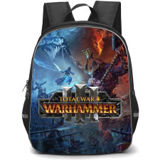 Warhammer 40K Backpack School Bag StudentPack - Warhammer 40K Total War Game Cover Art Poster