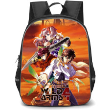 Wild Arms Backpack School Bag StudentPack - Wild Arms 4 Characters Game Poster
