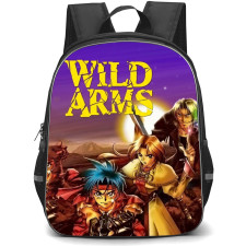 Wild Arms Backpack School Bag StudentPack - Wild Arms Characters Fierce Game Cover Art