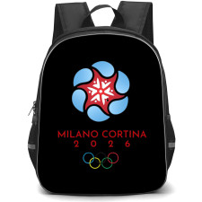 2026 Winter Olympic Milano Cortina Backpack School Bag StudentPack - Enblem Logo