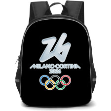 2026 Winter Olympic Milano Cortina Backpack School Bag StudentPack - Official Logo
