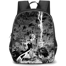 Wistoria Wand And Sword Will Serfort Backpack School Bag StudentPack - Will Serfort Dark Manga Sword Lightning Collage Poster
