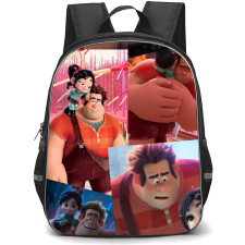 Wreck It Ralph Backpack StudentPack - Wreck It Ralph Movie Scene Collage
