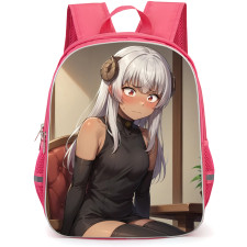 The Wrong Way To Use Healing Magic Felm Backpack School Bag StudentPack - Felm Shy Red Face Portrait