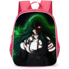 The Wrong Way To Use Healing Magic Rose Backpack School Bag StudentPack - Rose Smiling Fierce Glowing Eyes Portrait