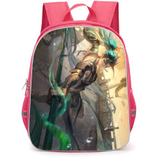Wuthering Waves Jiyan Backpack School Bag StudentPack - Jiyan Fight Fierce Portrait