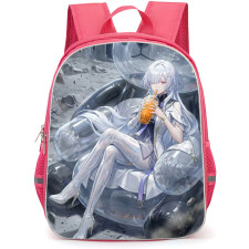 Wuthering Waves Mornye Backpack School Bag StudentPack - Mornye Sitting Panda Portrait
