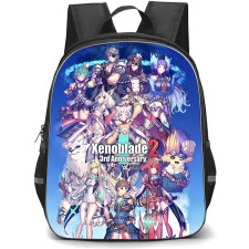 Xenoblade Backpack School Bag StudentPack - Xenoblade 2 3rd Anniversary Poster