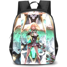 Xenoblade Mythra Backpack School Bag StudentPack - Xenoblade Mythra In Action Anime Art Poster