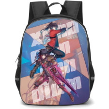 Xenoblade Noah Backpack School Bag StudentPack - Xenoblade Noah Anime Illustration Art Poster