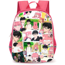 You and I Are Polar Opposites Backpack School Bag StudentPack - Miyu Suzuki And Yusuke Tani Moment Portrait Collage