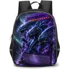 Yu-Gi-Oh Backpack School Bag StudentPack - Yu-Gi-Oh Blue Eyes Ultimate Dragon 3d Art