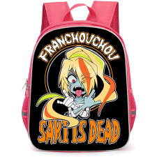 Zombie Land Saga Yumeginga Paradise Saki Nikaido Backpack School Bag StudentPack - Saki Nikaido Is Dead Crossed Handed Poster