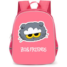 Zo And Friends Zoa Backpack School Bag StudentPack - Zoa Fluffy Cat Sticker