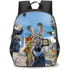 Zootopia Backpack Student Pack - Characters Police Badge