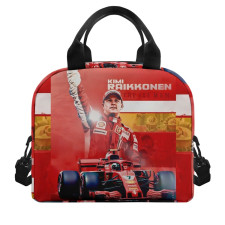 F1 Formula One Kimi Raikkonen Lunch Box - Kimi Raikkonen The Ice Man Poster
