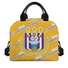 RSC Anderlecht Football Club Insulated Lunch Bag Box - Anderlecht Football Club Medley Monogram Wordmark