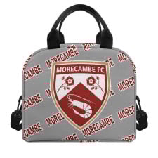 Morecambe FC Insulated Lunch Bag Box - Morecambe Football Club Medley Monogram Wordmark