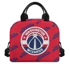 NBA Washington Wizards Insulated Lunch Bag Box - Washington Wizards Medley Monogram Wordmark