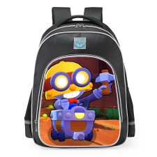 Brawl Stars Carl School Backpack
