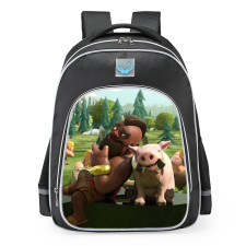 Clash Of Clans Hog Riders School Backpack