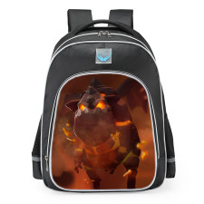 Clash Of Clans Lava Hound School Backpack
