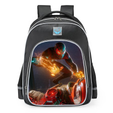 Spider Man Miles Morales Venom Strike School Backpack
