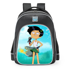 Marcy Wu Amphibia Characters Disney School Backpack