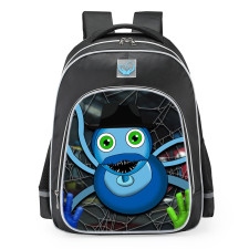Poppy Playtime Daddy Long Leg Animated School Backpack