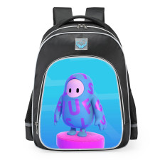 Fall Guys Alphabet Skin School Backpack