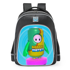 Fall Guys Banana Water Skin School Backpack
