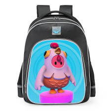 Fall Guys Chicken Skin School Backpack